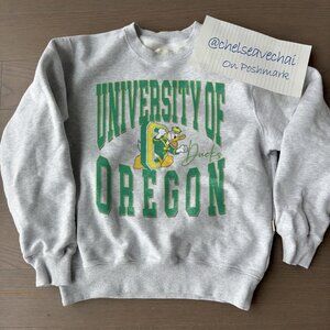 Vintage University of Oregon Sweatshirt Retro Oregon Ducks Football Shirt Tee